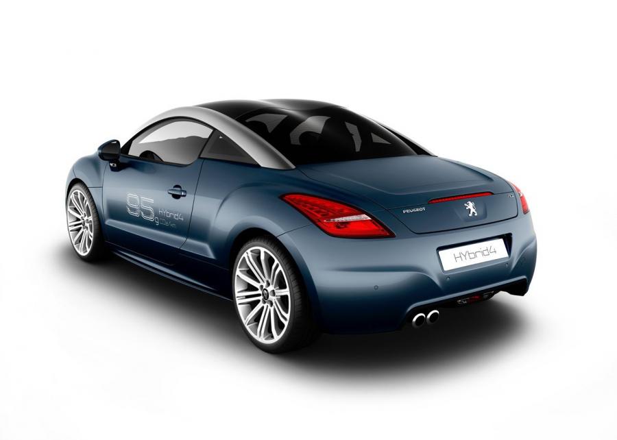  Peugeot RCZ HYbrid4 Concept 2009 года  (фото 2 из 4)
